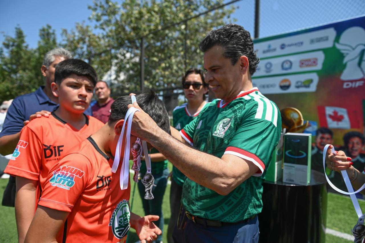 Un éxito Mundialito DIF Victoria 2026, escuela Ford 74 se lleva la Copa